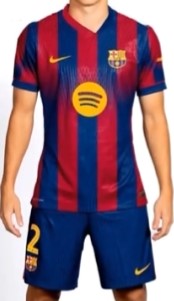Tenue FC BARCELONE
